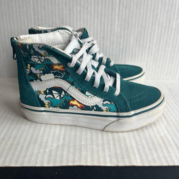 VANS Off the Wall Green Dragons - Picture 5 of 9